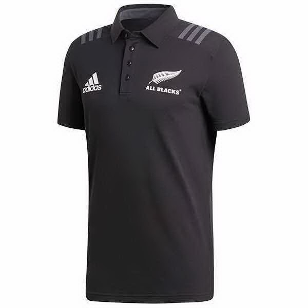 Maillot Rugby All Blacks Polo 2018 Noir